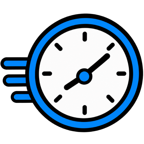 Fast clock icon