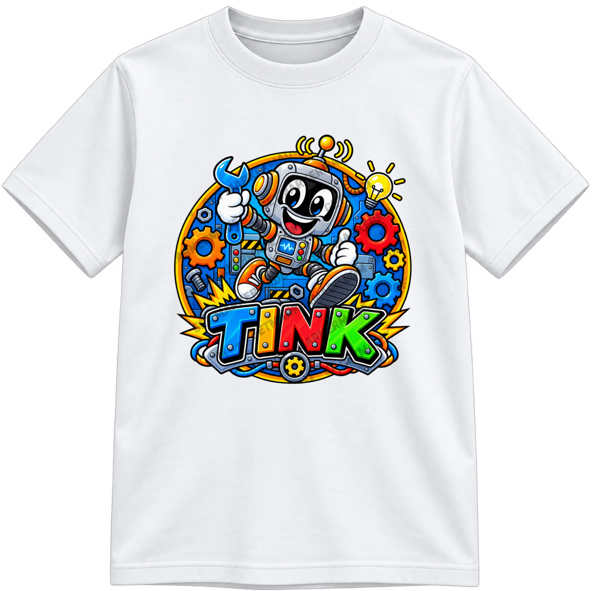 Tink T-shirt, fully colored version